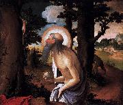 St Jerome Penitent Lucas van Leyden